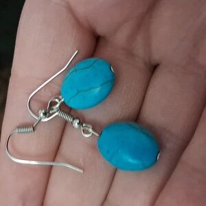 Indigenous Turqoise earrings